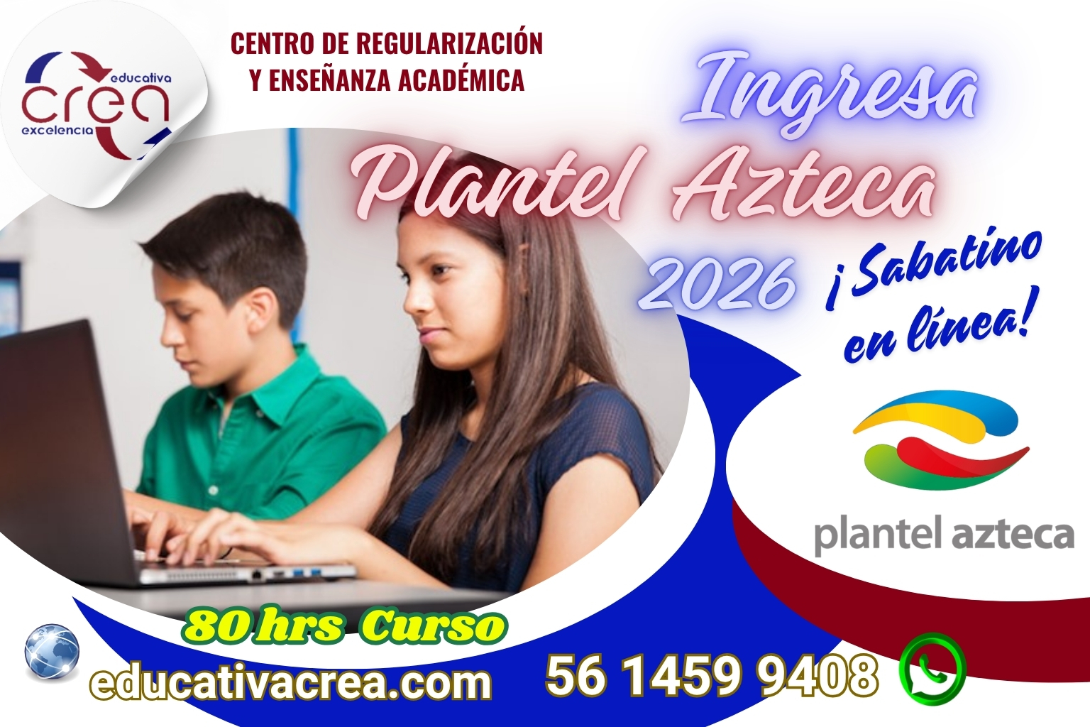 Plantel azteca CREA 2026